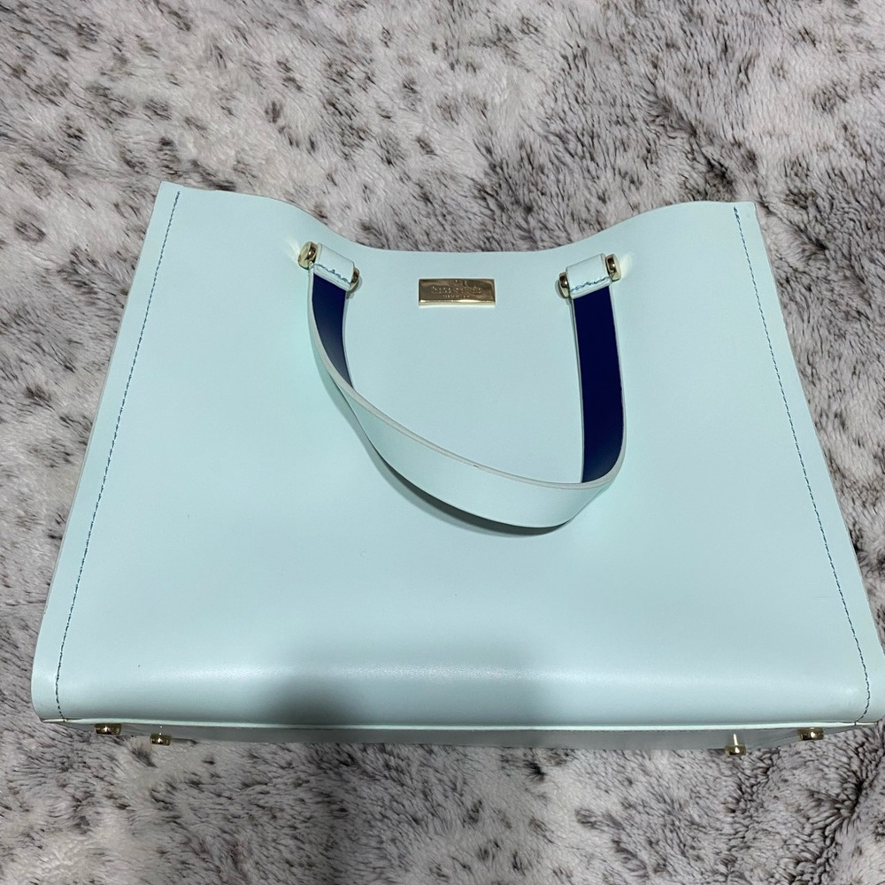 Kate spade teal blue purse